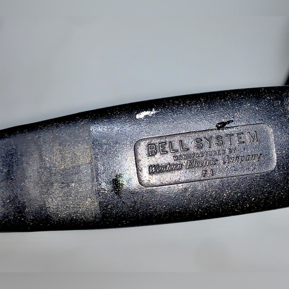 Early Mid Century Vintage WESTERN BELL Rotary Dial Telephone - Picture 13 of 16